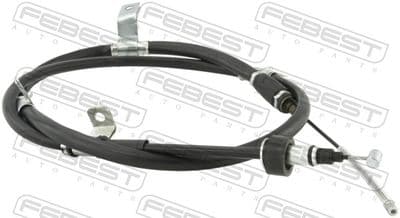 Cable de accionamiento, freno de estacionamiento FEBEST 12100-IX35RH