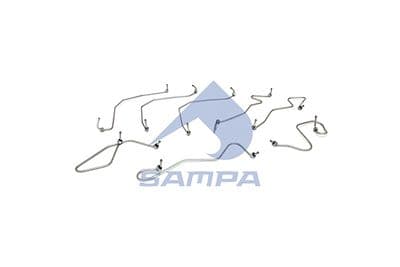 Juego de tubería de alta presión, sistema de inyección SAMPA 010.964