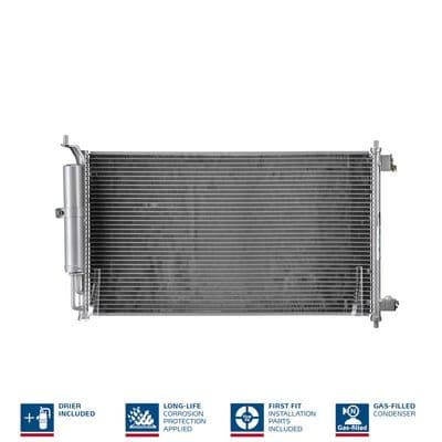 Condensador, aire acondicionado NISSENS 94621