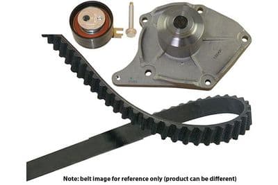 Bomba de agua + juego de correa de distribución Kavo Parts DKW-6504