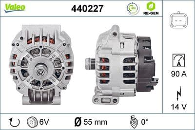 Alternador VALEO 440227