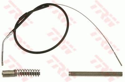 Cable de accionamiento, freno de estacionamiento TRW GCH1679