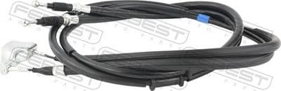 Cable de accionamiento, freno de estacionamiento FEBEST 18100-ASHH
