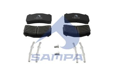 Juego de balatas de freno SAMPA 093.722