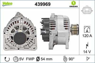 Alternador VALEO 439969
