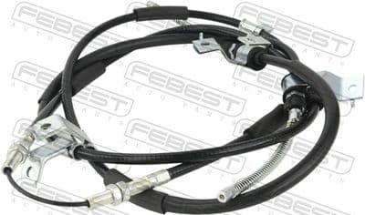 Cable de accionamiento, freno de estacionamiento FEBEST 10100-M100