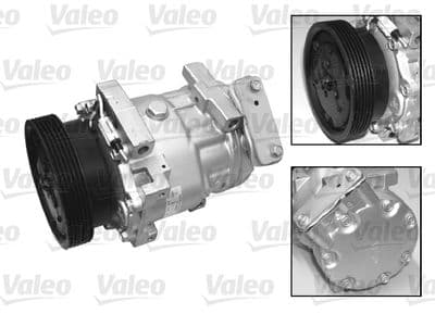 Compresor, aire acondicionado VALEO 699414