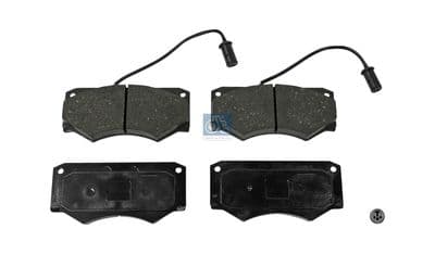 Juego de balatas de freno DT Spare Parts 7.92608