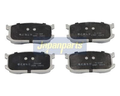 Juego de balatas de freno JAPANPARTS PA-316AF