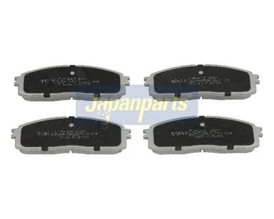 Juego de balatas de freno JAPANPARTS PP-206AF