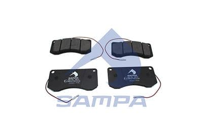 Juego de balatas de freno SAMPA 093.782
