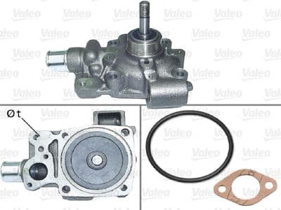 Bomba de agua, refrigeración del motor VALEO 506879