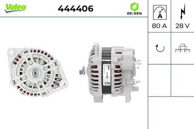 Alternador VALEO 444406
