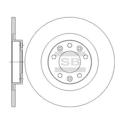 Disco de freno Hi-Q SD4246