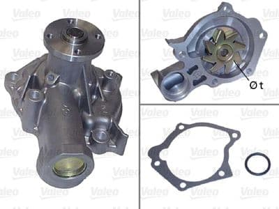 Bomba de agua, refrigeración del motor VALEO 506815