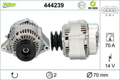Alternador VALEO 444239