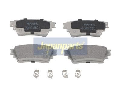 Juego de balatas de freno JAPANPARTS PP-515AF