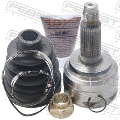 Juego de articulación, eje de transmisión FEBEST 0510-052