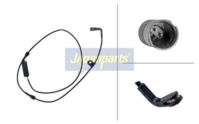 Contacto de aviso, desgaste de balatas de frenos JAPANPARTS BPW-206
