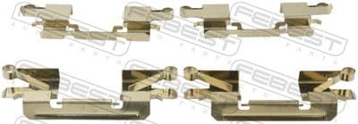 Juego de accesorios, balatas de frenos FEBEST 0403-KH9WF