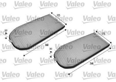 Filtro, aire del interior VALEO 698838