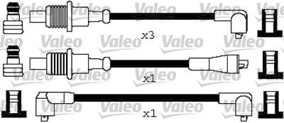 Juego de cables de encendido VALEO 346650