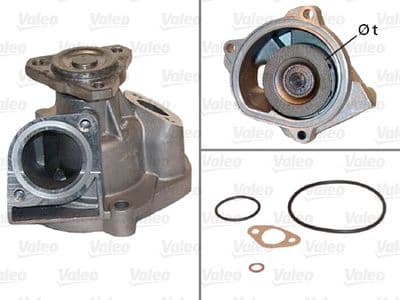 Bomba de agua, refrigeración del motor VALEO 506434