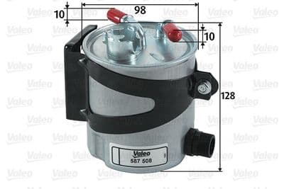 Filtro combustible VALEO 587508