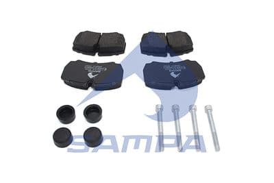 Juego de balatas de freno SAMPA 093.972