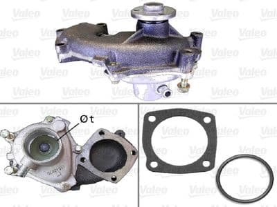 Bomba de agua, refrigeración del motor VALEO 506712