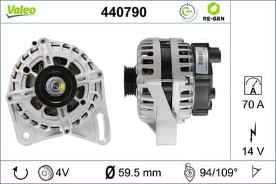 Alternador VALEO 440790