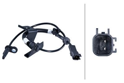 Sensor, revoluciones de la rueda HELLA 6PU 358 417-721