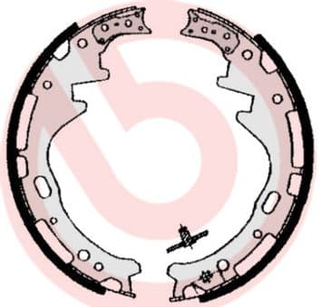 Juego de zapatas de frenos BREMBO S 56 522