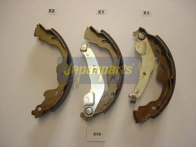 Juego de zapatas de frenos JAPANPARTS GF-212AF