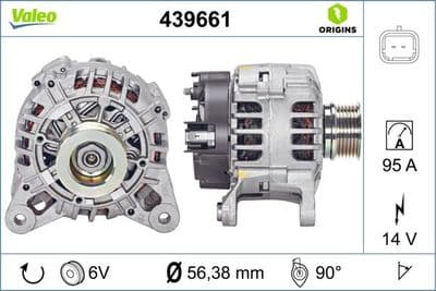 Alternador VALEO 439661