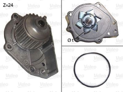Bomba de agua, refrigeración del motor VALEO 506018