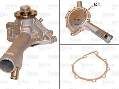 Bomba de agua, refrigeración del motor VALEO 506306