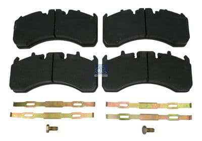 Juego de balatas de freno DT Spare Parts 2.94097