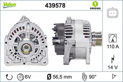 Alternador VALEO 439578