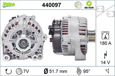 Alternador VALEO 440097