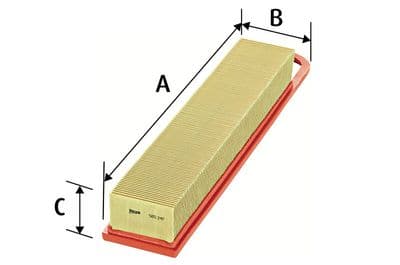 Filtro de aire VALEO 585247