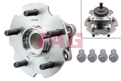 Juego de balero de rueda Schaeffler FAG 713 6211 20