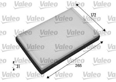 Filtro, aire del interior VALEO 698770