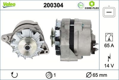 Alternador VALEO 200304