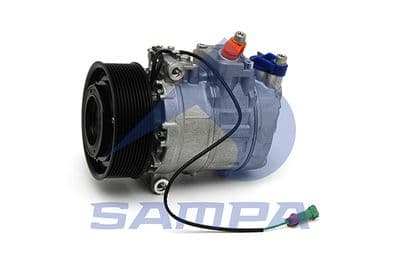 Compresor, aire acondicionado SAMPA 206.193