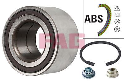 Juego de balero de rueda Schaeffler FAG 713 6158 00