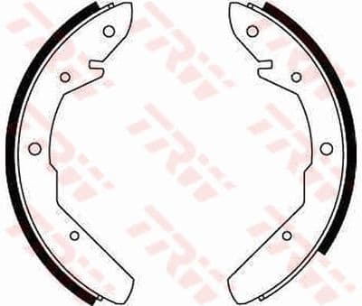 Juego de zapatas de frenos TRW GS8149