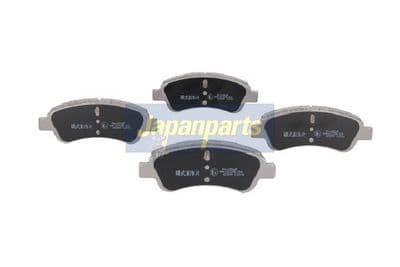 Juego de balatas de freno JAPANPARTS PA-0051AF