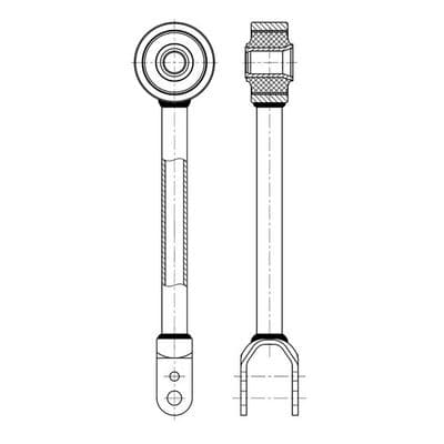 Brazo oscilante, suspensión de ruedas CTR CQ1128