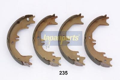 Juego de zapatas de frenos JAPANPARTS GF-235AF